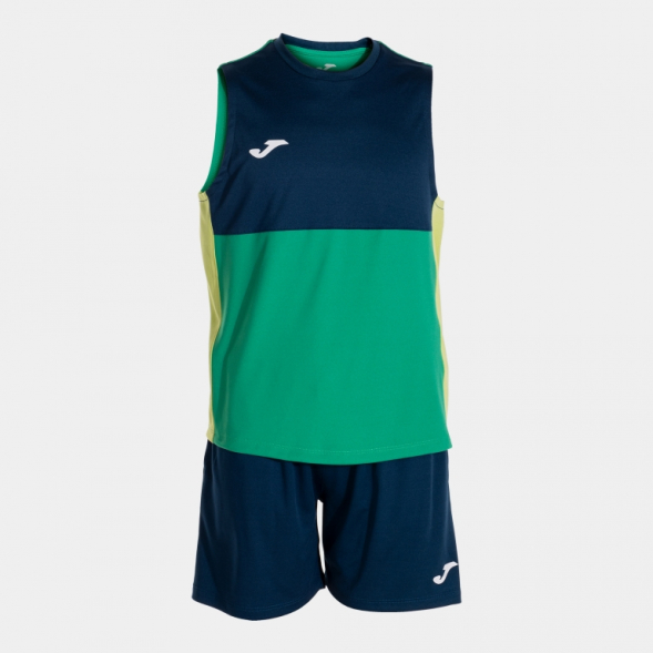 SET KIDS CAMP VERDE MARINO