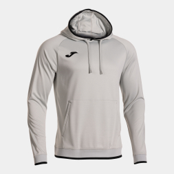SUDADERA CON CAPUCHA COMBI PREMIUM GRIS MEDIO