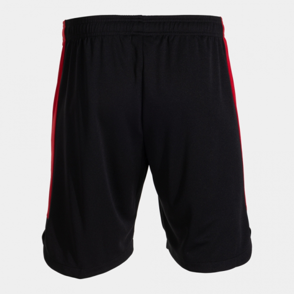SHORT GLASGOW II NEGRO ROJO