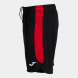 SHORT GLASGOW II NEGRO ROJO