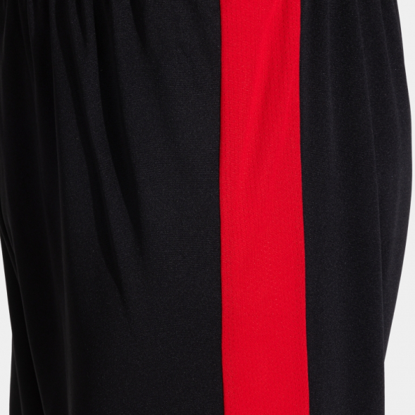 SHORT GLASGOW II NEGRO ROJO