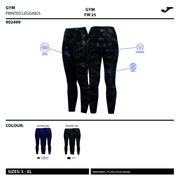 MALLAS LARGAS CORE NEGRO