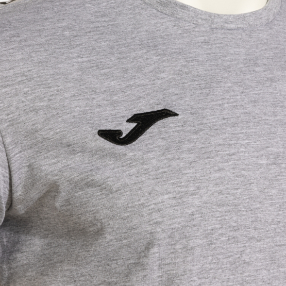 CAMISETA MANGA CORTA OLIMPIADA GRIS MELANGE