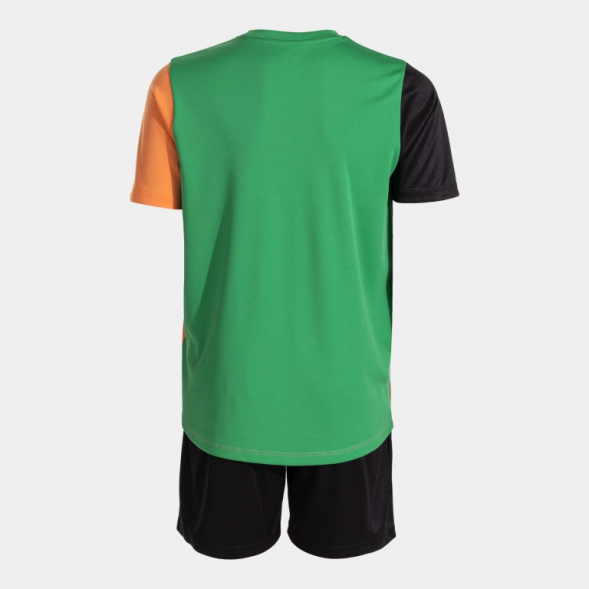 SET KIDS CAMP NARANJA NEGRO