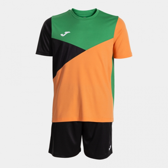 SET KIDS CAMP NARANJA NEGRO