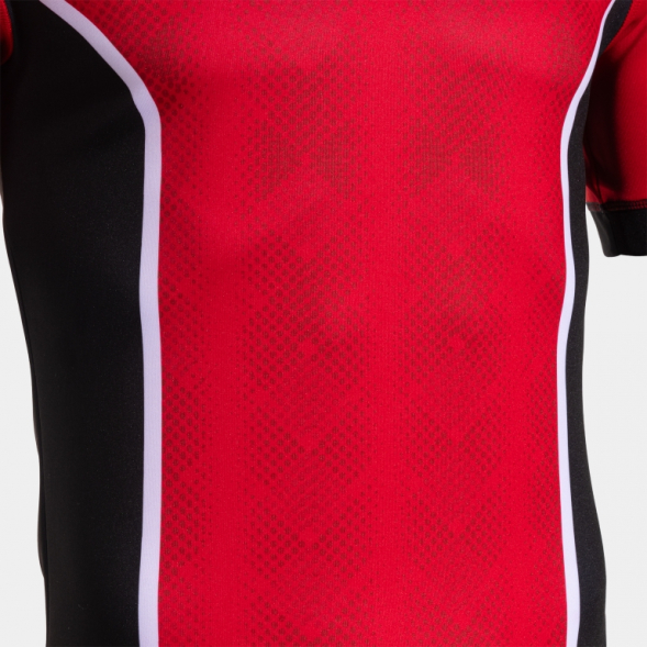 CAMISETA MANGA CORTA MYSKIN III ROJO NEGRO