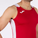 Майка на бретельках RECORD II Красный-белый