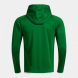 SUDADERA CON CAPUCHA COMBI PREMIUM VERDE BLANCO