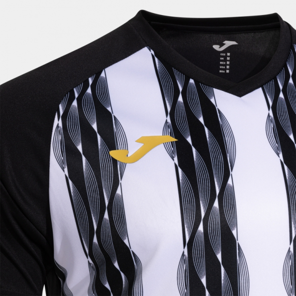 CAMISETA MANGA CORTA INTER V NEGRO BLANCO