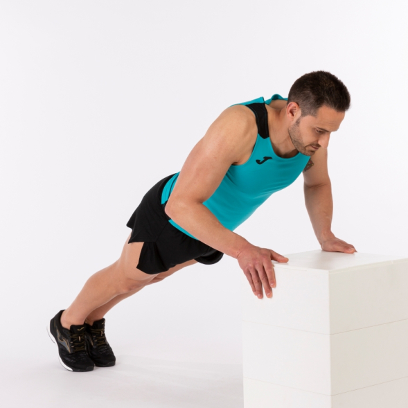 Майка на бретельках RECORD II Бирюзовый