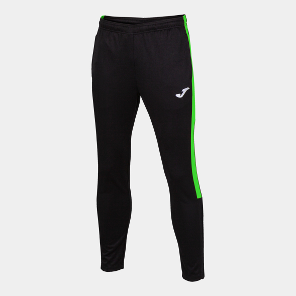 PANTALÓN LARGO ECO CHAMPIONSHIP NEGRO VERDE FLUOR
