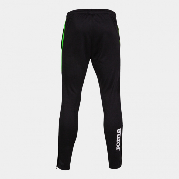 PANTALÓN LARGO ECO CHAMPIONSHIP NEGRO VERDE FLUOR