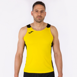 Майка на бретельках RECORD II Желтый-черный