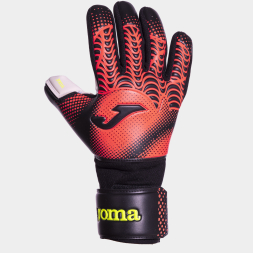 GUANTES PORTERO PREMIER NEGRO CORAL FLUOR