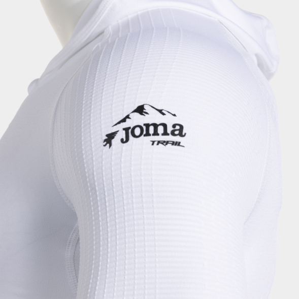 CHAQUETA CON CAPUCHA R-TRAIL NATURE BLANCO