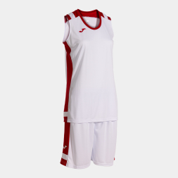 SET LIDER BASKET BLANCO ROJO
