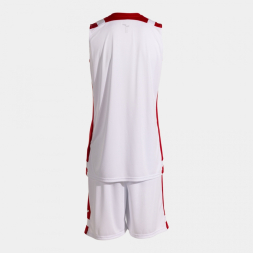 SET LIDER BASKET BLANCO ROJO