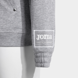 CHAQUETA CON CAPUCHA URBAN STREET GRIS MELANGE