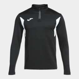 SUDADERA WINNER III NEGRO BLANCO