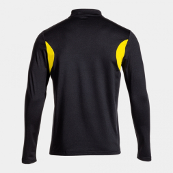 SUDADERA WINNER III NEGRO AMARILLO