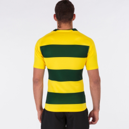 Футболка с коротким рукавом PRORUGBY II Зеленый-желтый