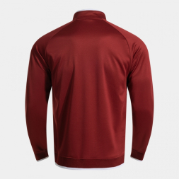 SUDADERA COMBI PREMIUM BURDEOS BLANCO