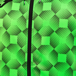 Джемпер с капюшоном SUPERNOVA III Черный-зеленый