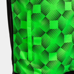 Джемпер с капюшоном SUPERNOVA III Черный-зеленый