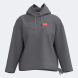 SUDADERA CON CAPUCHA STEP GRIS