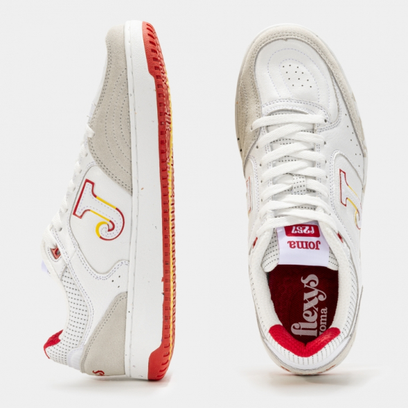 FLEXYS MEN 2422 BLANCO ROJO