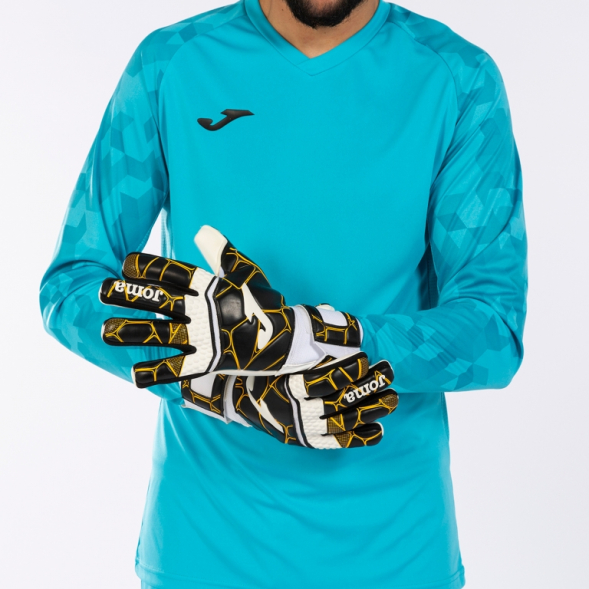 GUANTES PORTERO GK- PRO NEGRO ORO