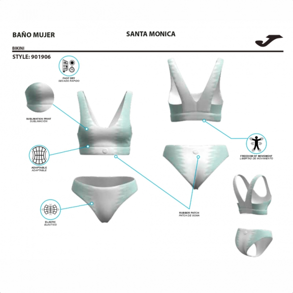 Ассортимент | BIKINI SANTA MÓNICA II CORAL CAQUI