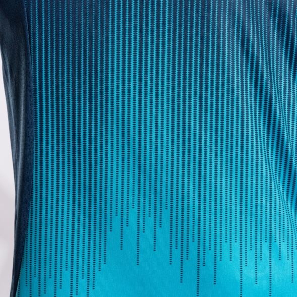 CAMISETA MANGA CORTA TIGER IV TURQUESA FLÚOR MARINO