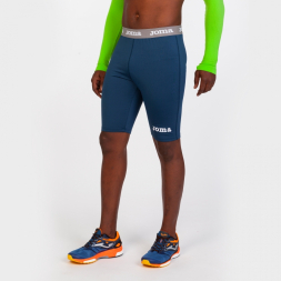 Леггинсы короткие WARM FLEECE Темно синий