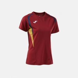 CAMISETA MANGA CORTA CHAMPIONSHIP 20 VINO DARK NAVY