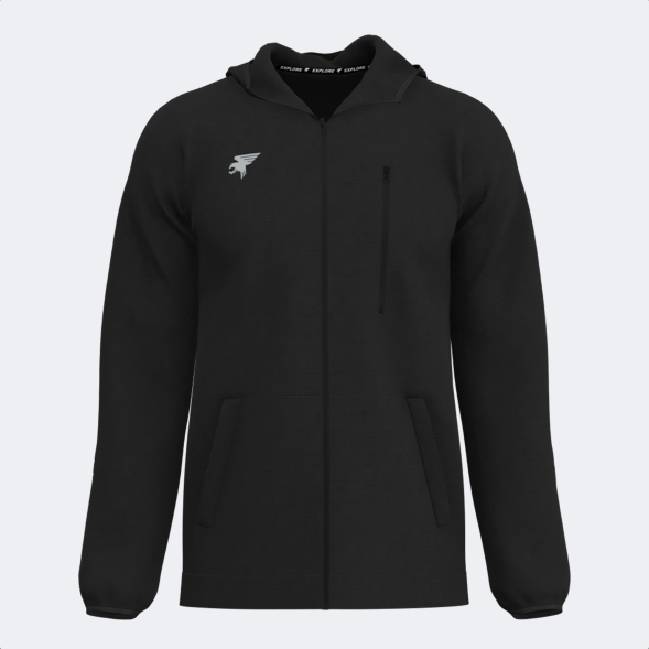 CHAQUETA CON CAPUCHA EXPLORER NEGRO
