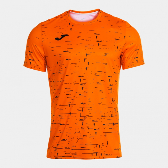 CAMISETA MANGA CORTA PRO TEAM NARANJA NEGRO