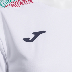 CAMISETA MANGA CORTA MUJER 1ª FED. ITALIA TENIS Y PADEL