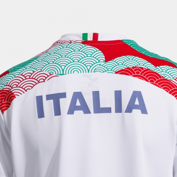 CAMISETA MANGA CORTA MUJER 1ª FED. ITALIA TENIS Y PADEL