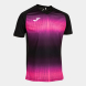 CAMISETA MANGA CORTA TIGER V NEGRO ROSA FLUOR