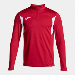 SUDADERA WINNER III ROJO BLANCO