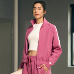 CHAQUETA CORE VIOLETA