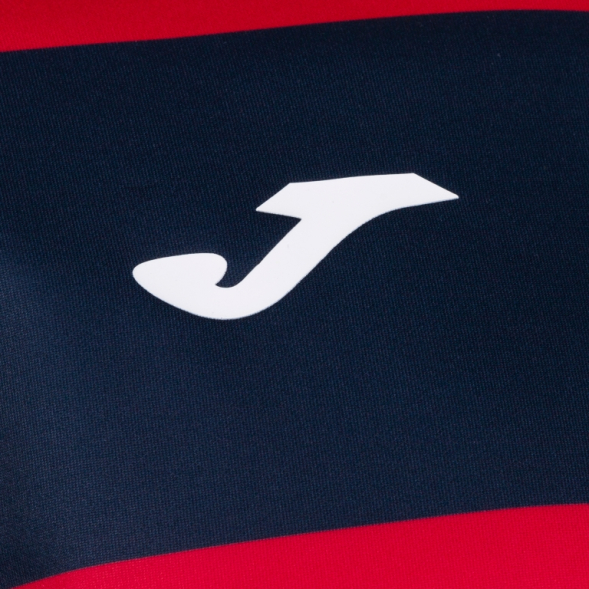 Футболка с коротким рукавом PERFORMANCE RUGBY Темно синий-красный