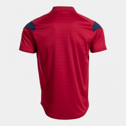 POLO MANGA CORTA MONTREAL ROJO DARK NAVY