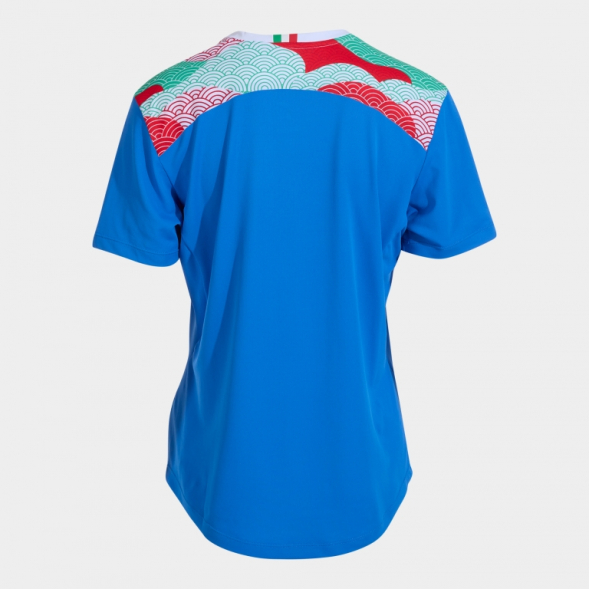 CAMISETA MANGA CORTA MUJER 2ª OPC. B FED. ITALIA TENIS Y PAD