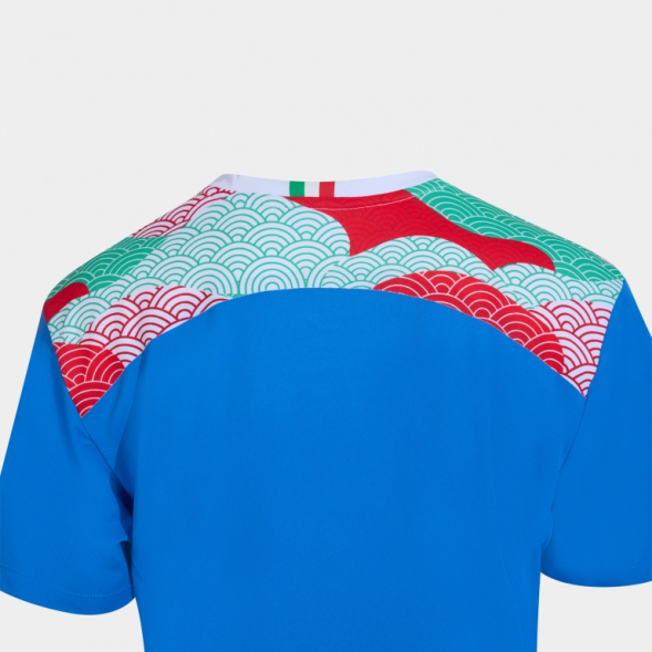 CAMISETA MANGA CORTA MUJER 2ª OPC. B FED. ITALIA TENIS Y PAD