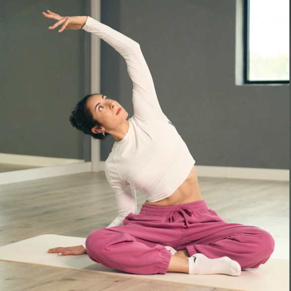 PANTALÓN LARGO CORE VIOLETA