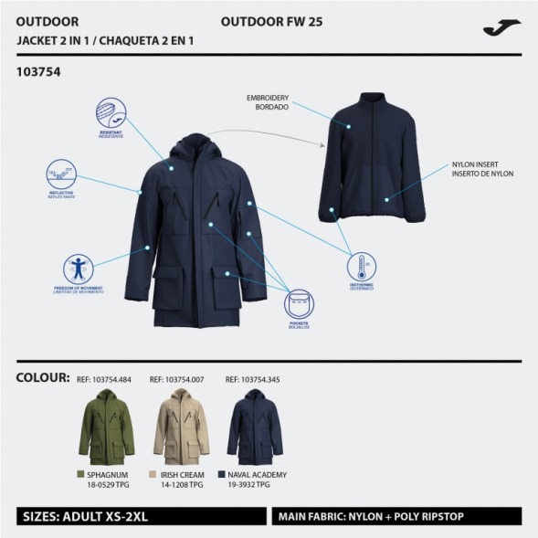 ANORAK MYSTIC MARINO