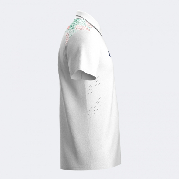 POLO MANGA CORTA MUJER 1ª FED. ITALIA TENIS Y PADEL