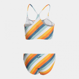 BIKINI SANTA MÓNICA II NARANJA BLANCO